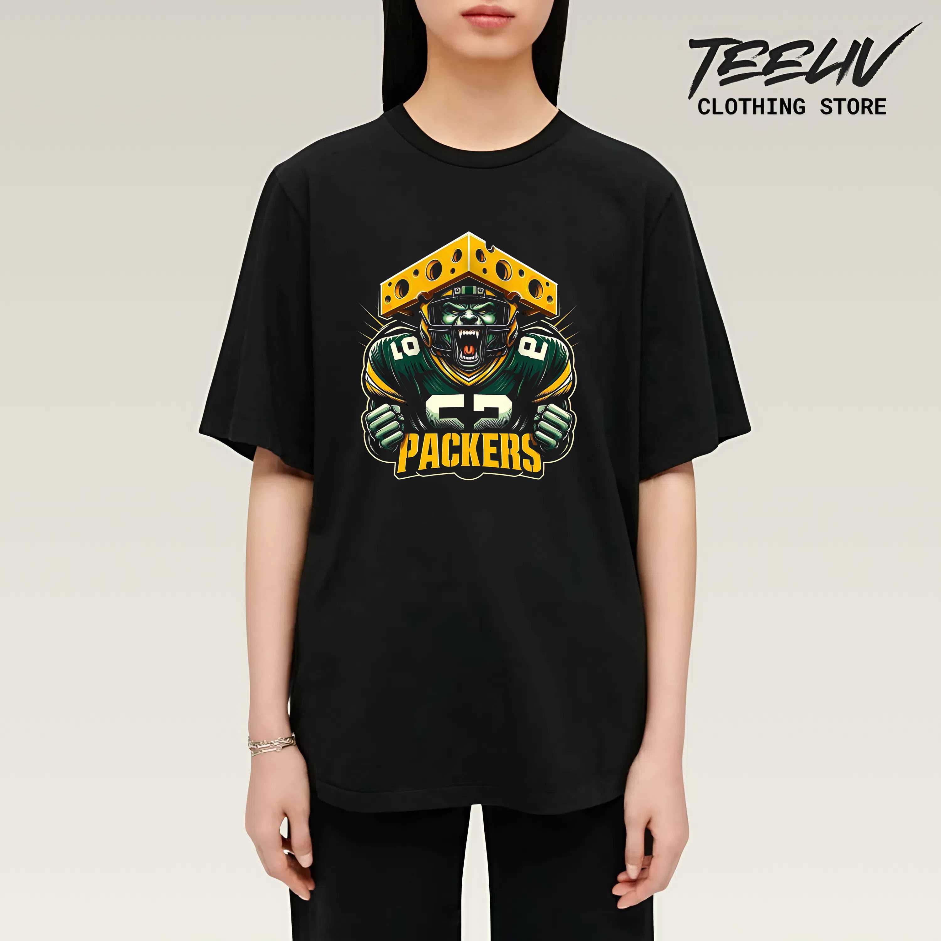 Packers Mascot Cheesehead Unisex Shirt