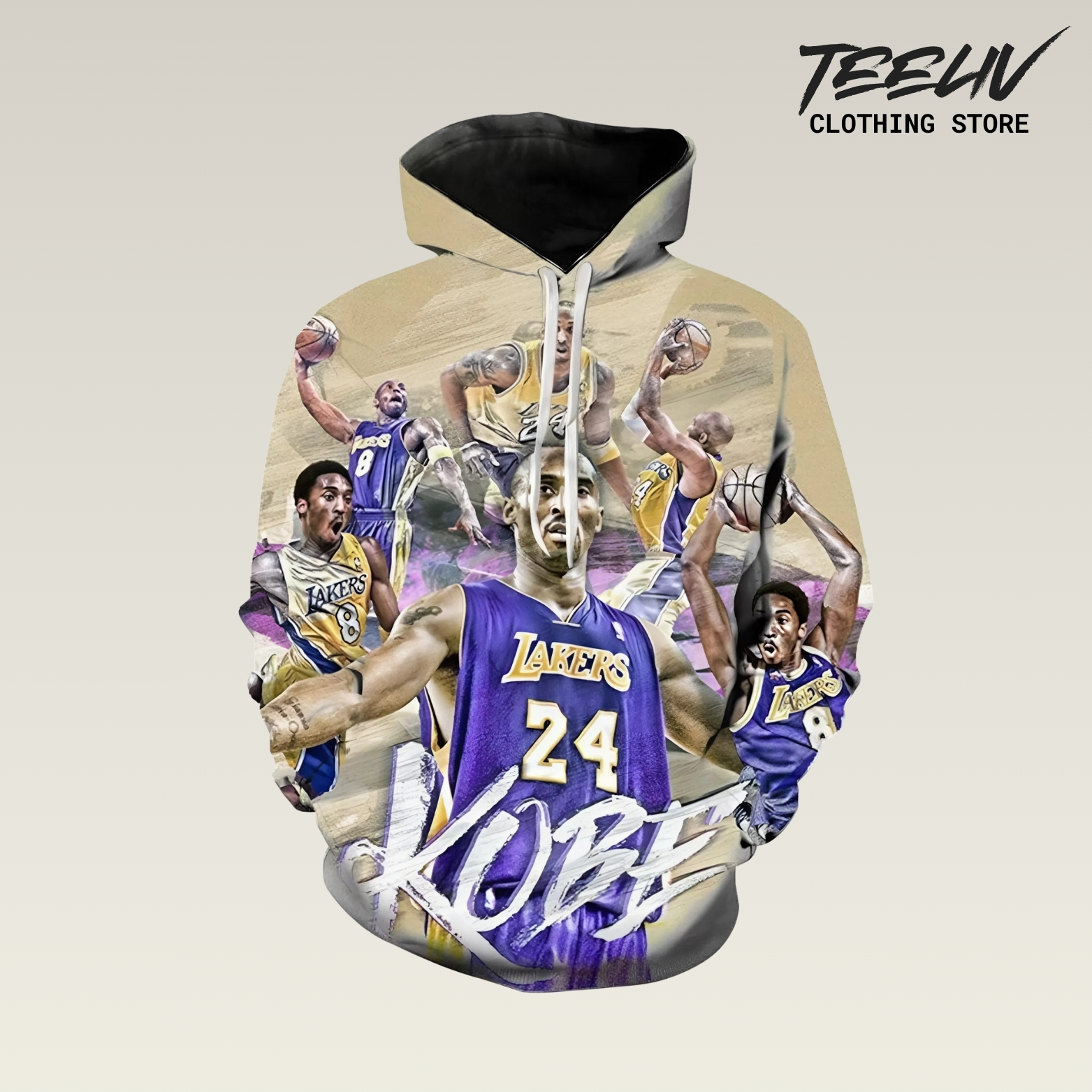 Kobe Bryant Mamba Dynasty 3d Printed Hoodies, Zips