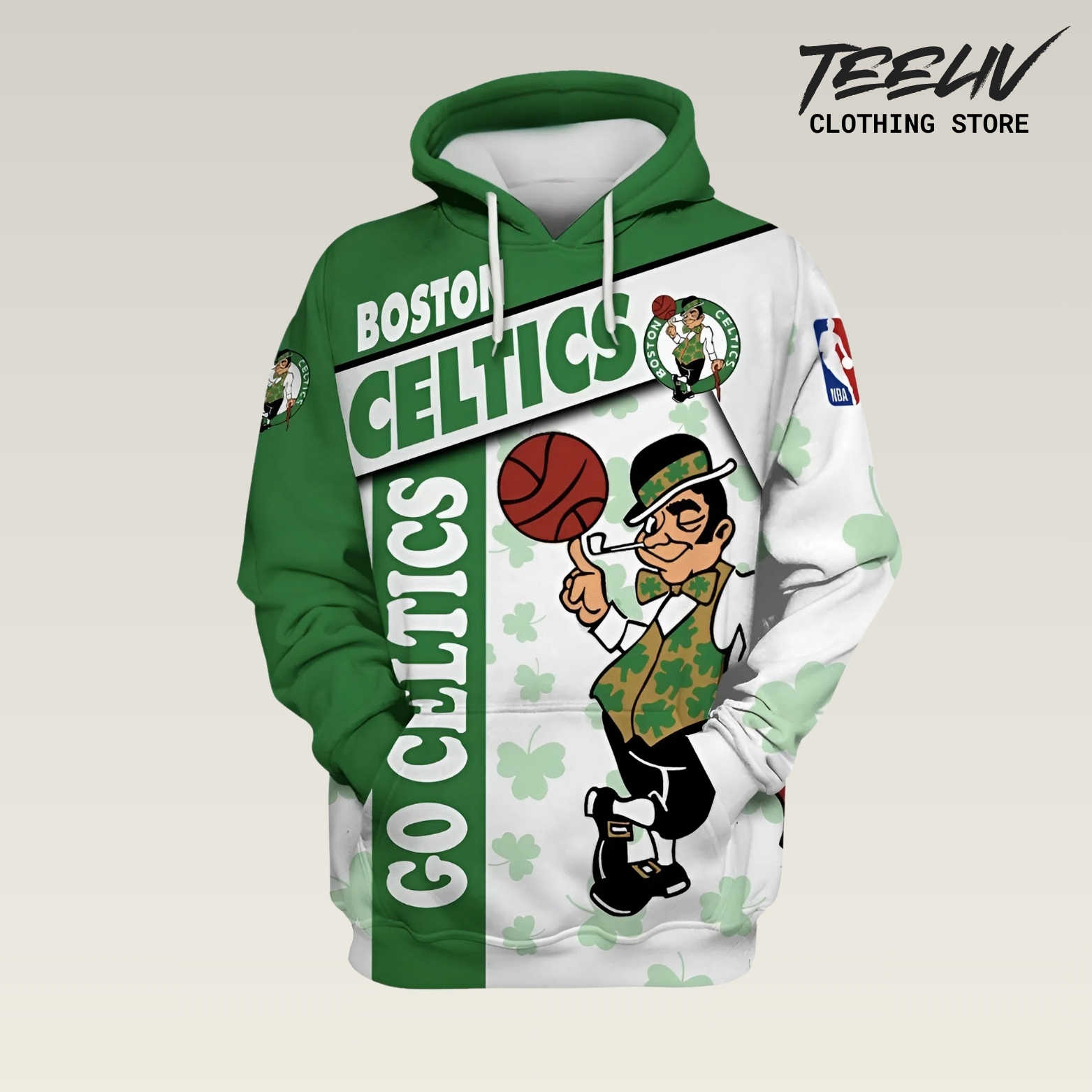 Boston Celtics Lucky Charm 3d Printed Shirt