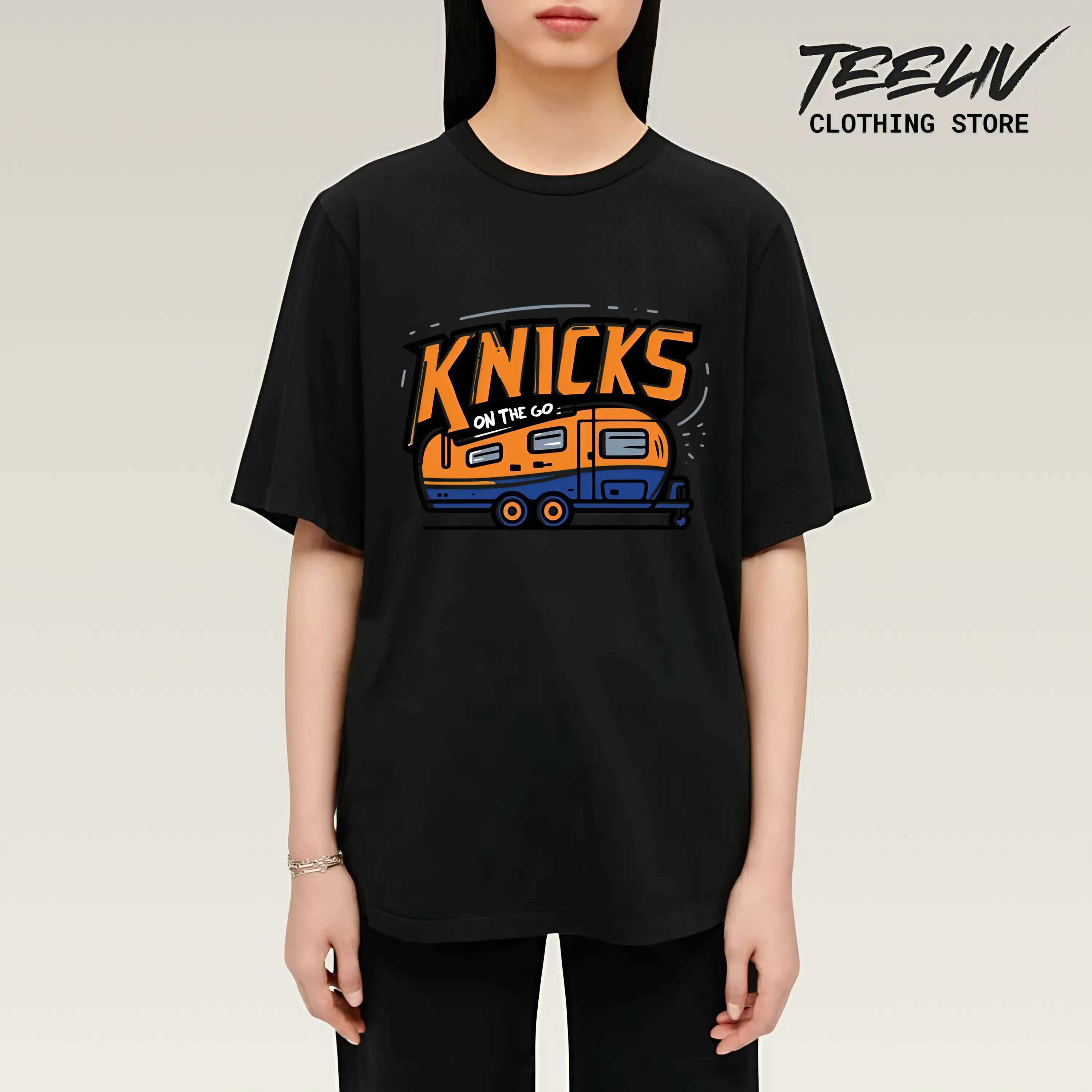 Unisex New York Knicks On The Go Bus Shirt
