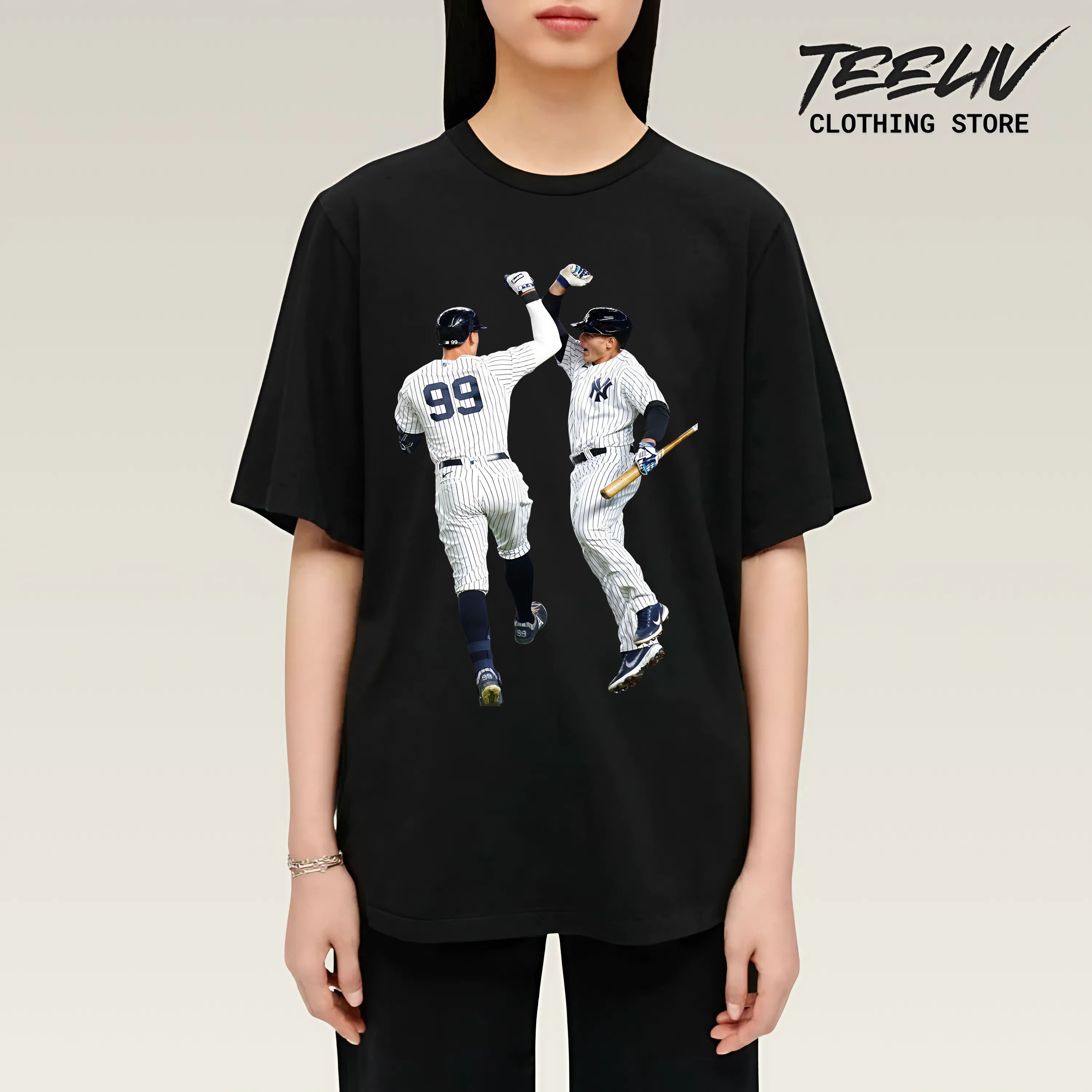High Five Shirt Aaron Judge And Anthony Rizzo